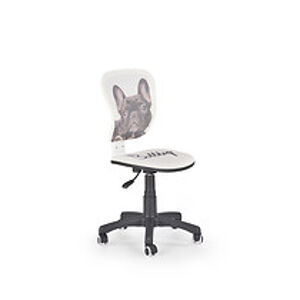 Kancelářská židle: HALMAR FLYER BULLDOG HALMAR - poťahový materiál: Membránová látka/ sieťka - viacfarebná