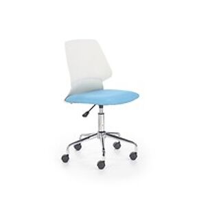 Kancelářská židle: HALMAR SKATE HALMAR - poťahový materiál: Nábytková látka - modrá
