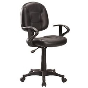 Kancelářská židle: SIGNAL Q-011 SIGNAL - stoličky: ekokoža čierna