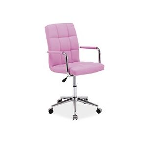 Kancelářská židle: SIGNAL Q-022 SIGNAL - stoličky: ekokoža/ružová