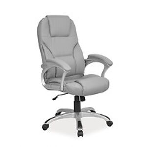 Kancelářská židle: SIGNAL Q-077 SIGNAL - stoličky: ekokoža sivá