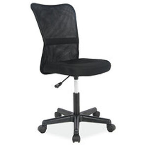 Linea D Kancelářská židle: SIGNAL Q-121 SIGNAL - stoličky: látka - ružovo/čierna