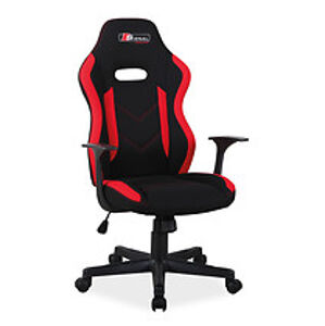 Kancelářská židle: SIGNAL RAPID SIGNAL - stoličky: látka - červeno/čierna