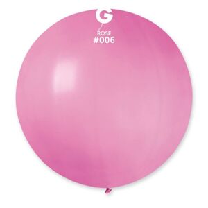 Balón latex 80 cm - světle růžový 1 ks - SMART