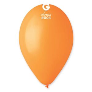 Balonky 100 ks oranžové 26 cm pastelové - SMART