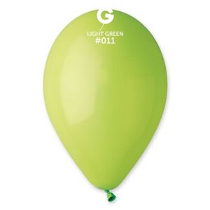 Balonky 100 ks zelené pistáciové 26 cm pastelové - SMART