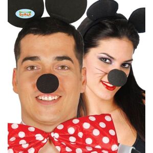 Černý pěnový nos - Mickey mouse 5 cm - GUIRCA