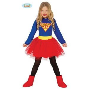 Dětský kostým SUPERHRDINKA, 10-12 LET - GUIRCA