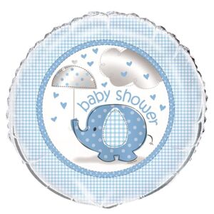 Balón foliový umbrellaphants "Baby shower" - Kluk / Boy 45 cm - UNIQUE