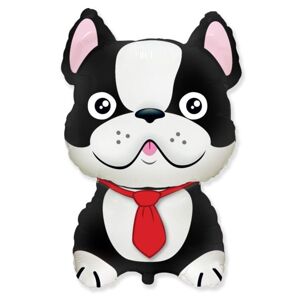 Balón foliový pes / bulldog 60 cm - FLEXMETAL