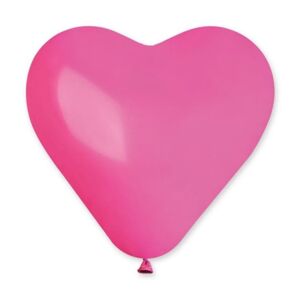 Balón Srdce růžové 25 cm - 1 ks - SMART