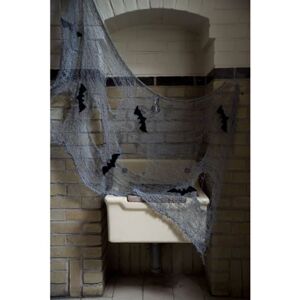 Halloweenská dekorační síť s netopýry 150x75 cm - Folat