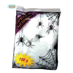 Pavučina bíla 100g - Halloween - GUIRCA