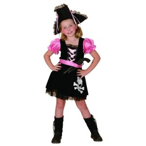 Kostým dětský Pirátka růžová 120-130 cm - GoDan