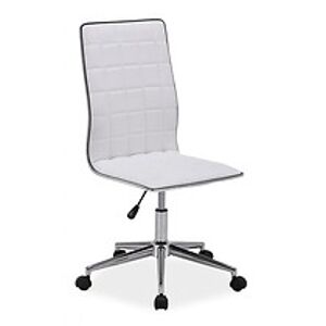 Kancelářské křeslo: SIGNAL Q-017 SIGNAL - stoličky: ekokoža čierna