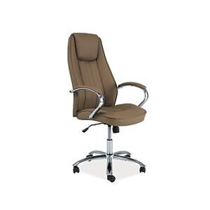 Kancelářské křeslo: SIGNAL Q-036 SIGNAL - stoličky: ekokoža hnedá