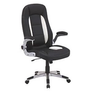 Kancelářské křeslo: SIGNAL Q-042 SIGNAL - stoličky: ekokoža čierna/biela