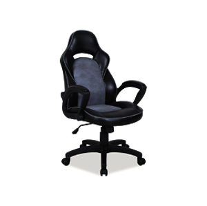 Kancelářské křeslo: SIGNAL Q-115 SIGNAL - stoličky: čierna/ hnedá