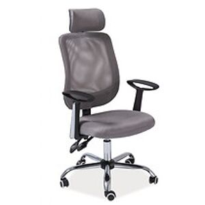 Kancelářské křeslo: SIGNAL Q-118 SIGNAL - stoličky: sivá
