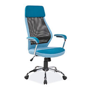Kancelářské křeslo: SIGNAL Q-336 SIGNAL - stoličky: modrá