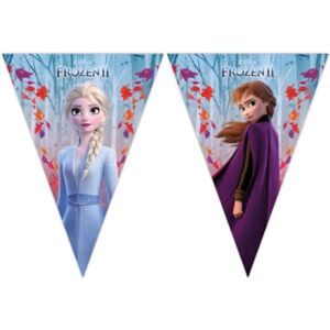 Girlanda vlajky Ledové království 2 - Frozen 2, 230 cm - GoDan