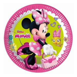Papírové talíře myška Minnie "Minnie Happy Helpers", 23 cm, 8 ks - GoDan
