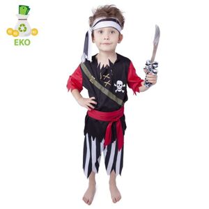 Dětský kostým Pirát s šátkem (M) EKO - RAPPA