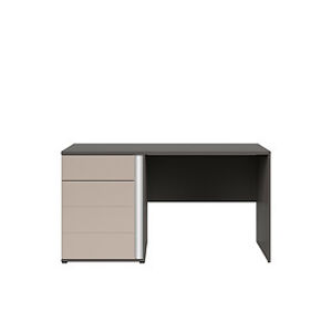 BRW Kancelářský stůl: GRAPHIC-BIU1D1SL / A Farba: sivý wolfram/popiel