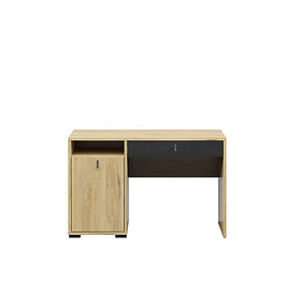 BRW Kancelářský stolek: RODES - BIU1D1S Farba: jaseň belarus/ dub čierny