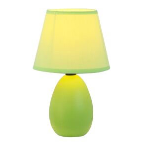 Tempo Kondela Keramická stolní lampa, zelená, QENNY TYP 13 AT09350