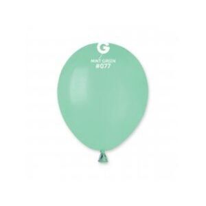 Balónek latexový MINI - 13 cm – Mint zelený 1 KS - SMART