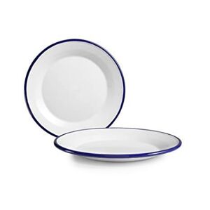 Smaltovaný talířek 17,5cm modrý - Ibili