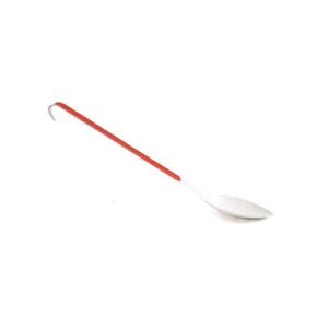 Smaltovaná kuchyňská lžíce 10 cm červeno bílá - Ibili