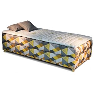 New Design Čalouněná postel NOVO + topper Rozmer.: 80 x 200 cm
