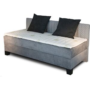 New Design Čalouněná postel NOVO s dlouhým čelem + topper Rozmer.: 80 x 200 cm