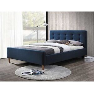 Čalouněná postel: SIGNAL PINKO 160 SIGNAL - spálňový nábytok: tkanina - granátová tap.05