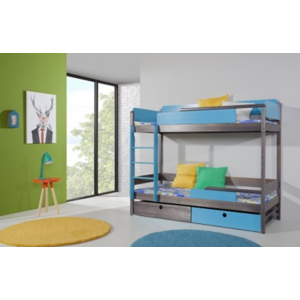 ArtBed Dětská patrová postel NATU II Provedení: Moření - Barva