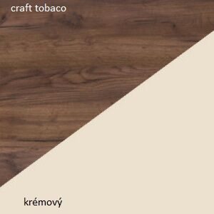 WIP Komoda VIKI | 01 Barva: craft tobaco / krémový