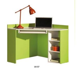 Meblar Dětský pokoj Labirynt zelená Labirynt: PC stolek rohový Labirynt LA 17 zelený / 95 x 85 x 95