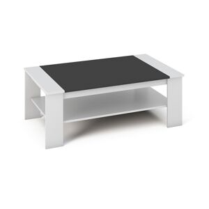 Tempo Kondela Konferenční stolek BAKER Barva: bílá/černá