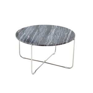 ArtKing Konferenční stolek NOBEL stříbrný