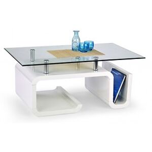 Konferenční stolek: HALMAR ESPERANZA HALMAR - drevo: MDF lakovaná - biela