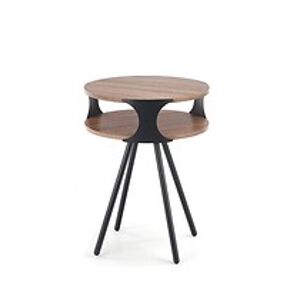 Konferenční stolek: HALMAR KIRBY HALMAR - drevo: MDF laminovaná - dub sonoma tmavá