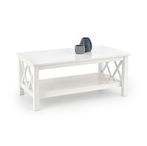 Konferenční stolek: HALMAR NADA HALMAR - drevo: MDF lakovaná - biela