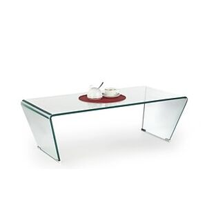 Konferenční stolek: HALMAR OLIMPIA HALMAR - sklo/kov: sklo bezfarebne