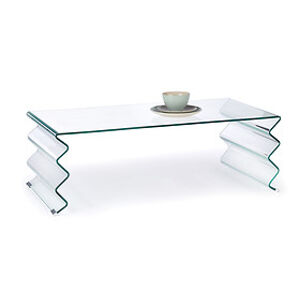 Konferenční stolek: HALMAR ROXANA HALMAR - sklo/kov: sklo bezfarebné