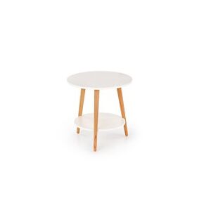 Konferenční stolek: HALMAR SAGO HALMAR - drevo: MDF biela/ buk masív