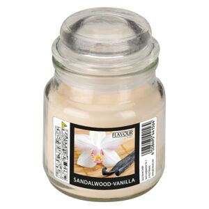 Vonná svíčka Sandalwood-Vanilla ve skle s víkem malá - Gala Kerzen