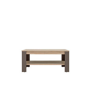 BRW Konferenční stolek: rošt-LAW / 110 Farba: dub san remo svetlý/láva