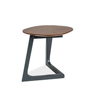 Konferenční stolek: SIGNAL BIANKA B SIGNAL - stoly: orech/ grafit